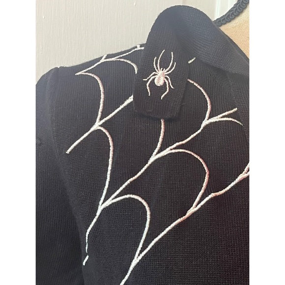 Voodoo Vixen Retro Spiderweb Top - Picture 3 of 5